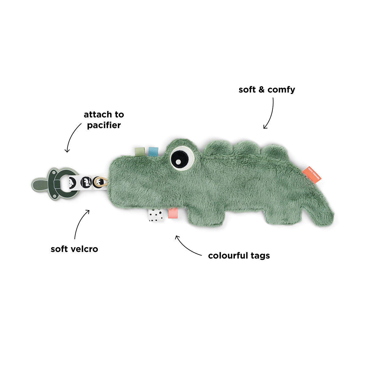 COZY FRIEND CROCO GREEN