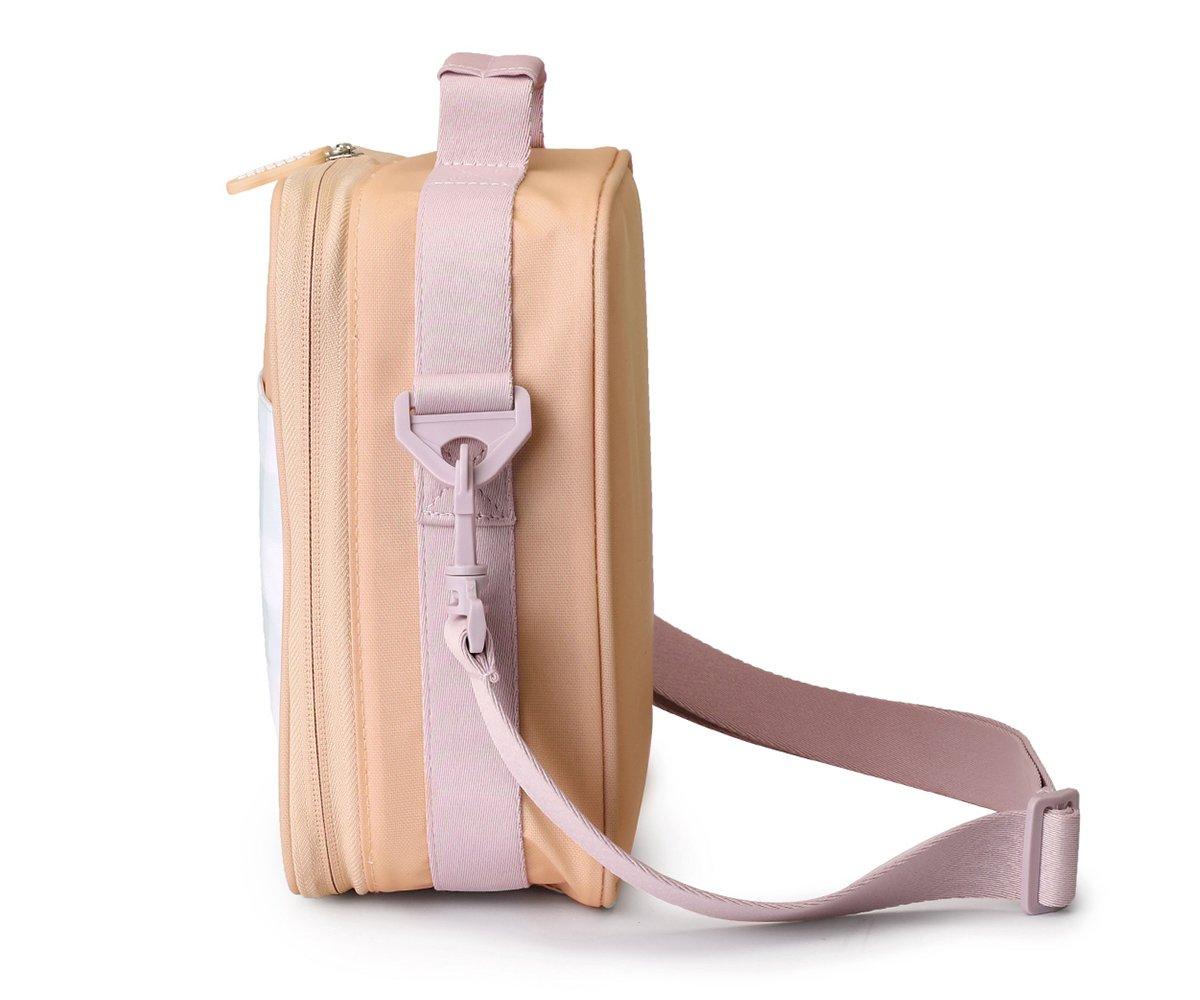 BOLSA TÉRMICA RÍGIDA COM ALÇA - APRICOT