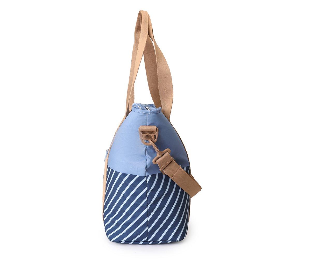 MALA TÉRMICA TOTE - STRIPES BLUE