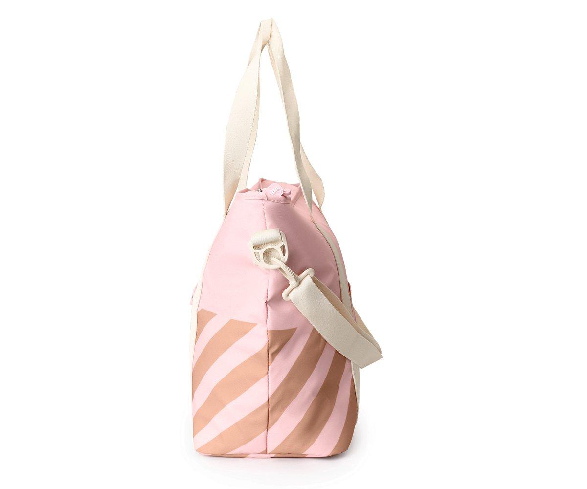 MALA TÉRMICA TOTE - STRIPES PINK