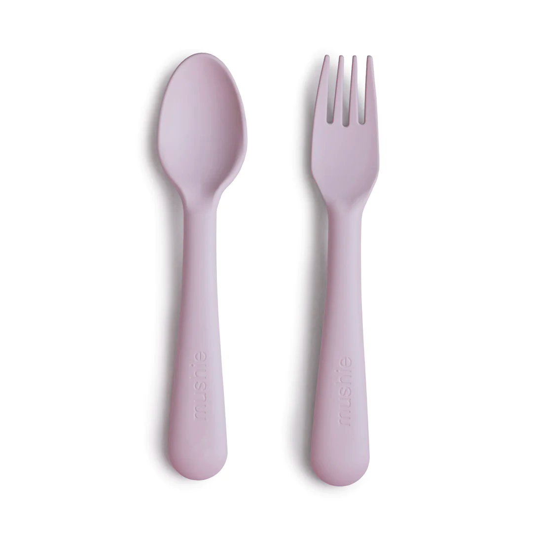 COLHER E GARFO - SOFT LILAC