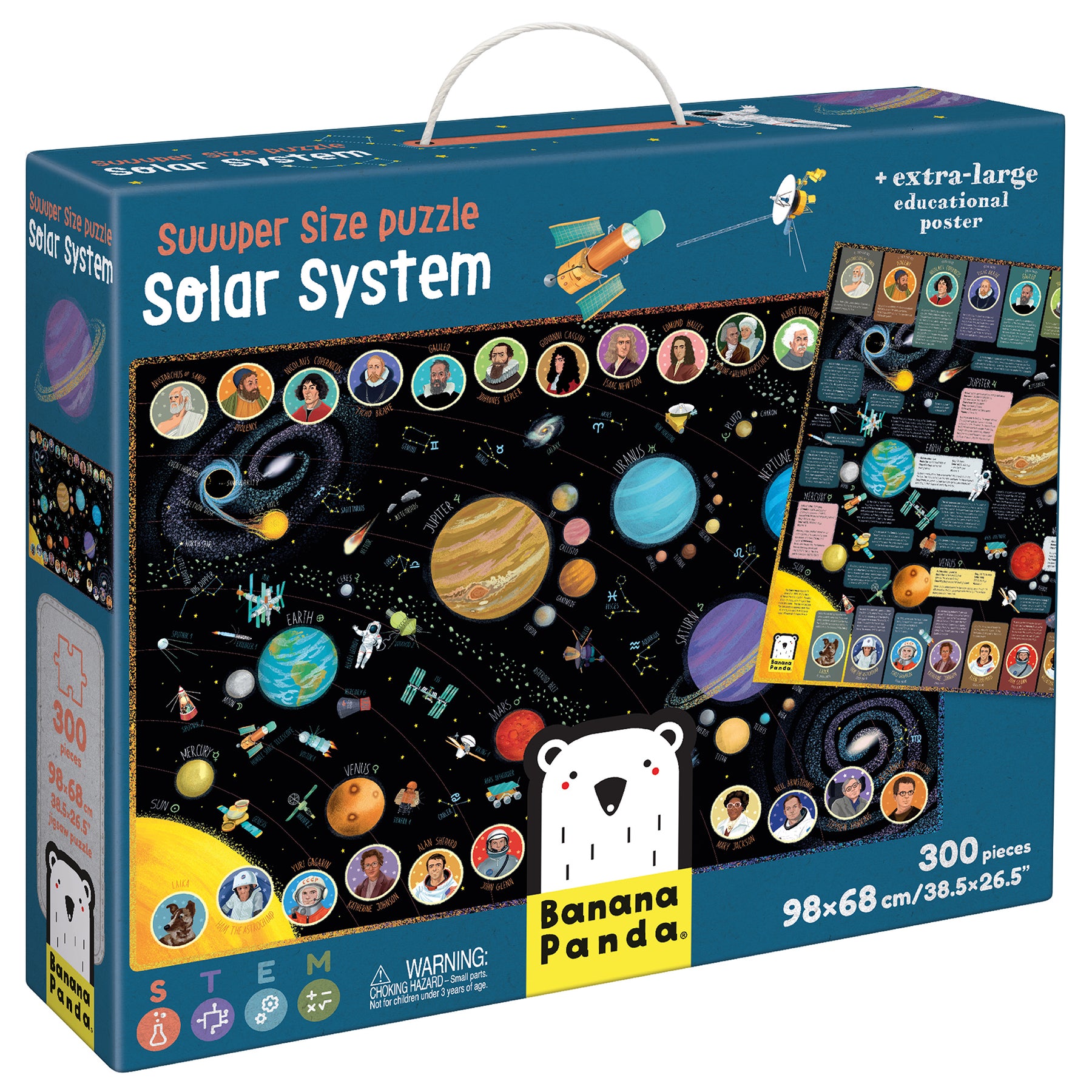 PUZZLE SUUUPER GRANDE 300 PCS - SISTEMA SOLAR