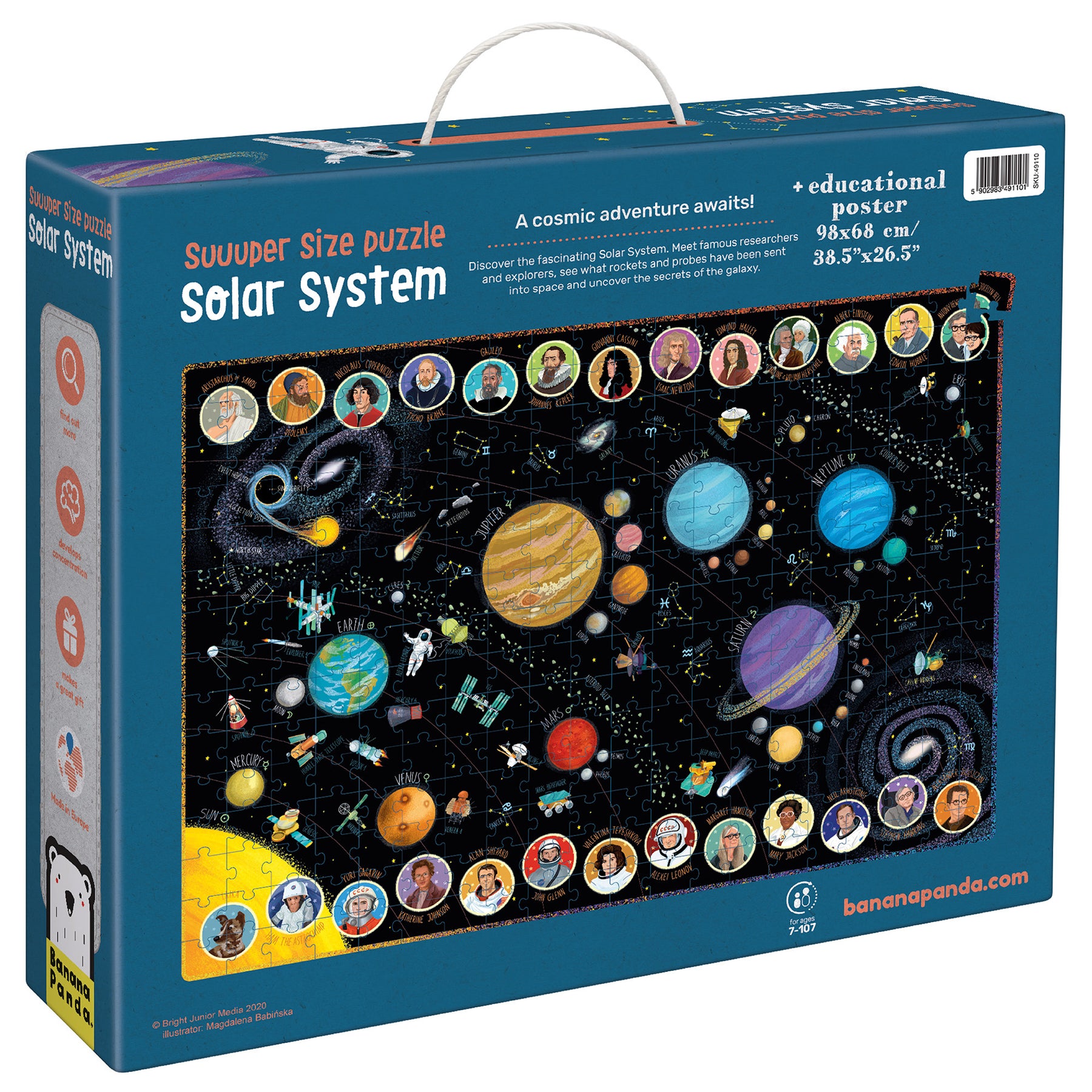 PUZZLE SUUUPER GRANDE 300 PCS - SISTEMA SOLAR