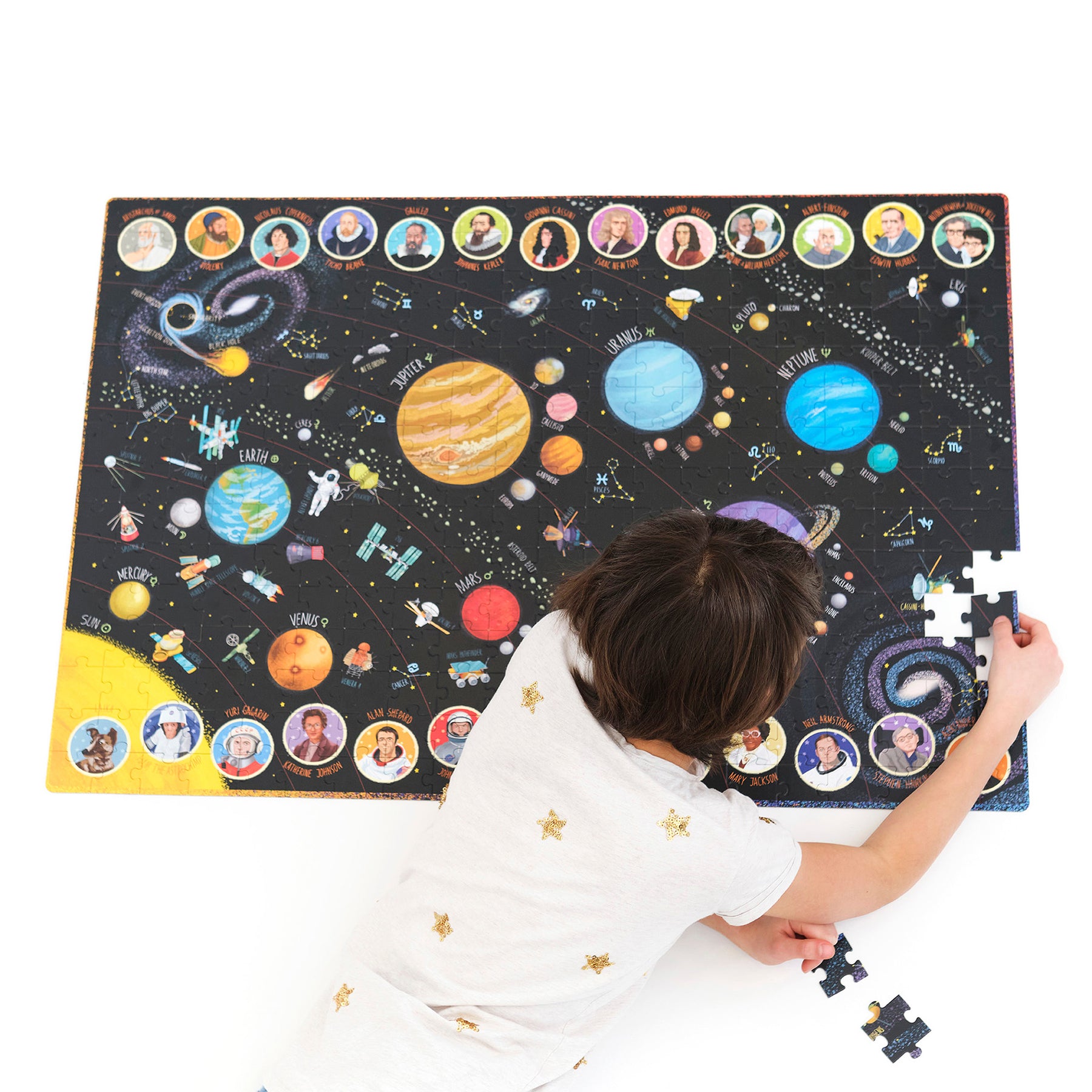 PUZZLE SUUUPER GRANDE 300 PCS - SISTEMA SOLAR