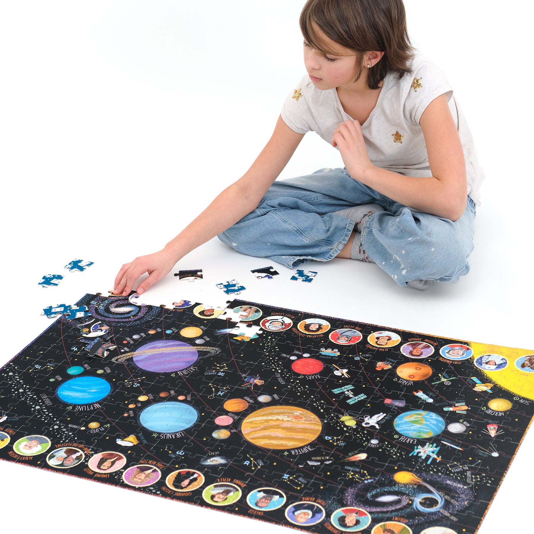 PUZZLE SUUUPER GRANDE 300 PCS - SISTEMA SOLAR