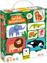 PUZZLE PAIRS - ANIMAIS SELVAGENS