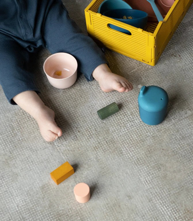 COPO DE SILICONE COM BICO - BLUE ABYSS