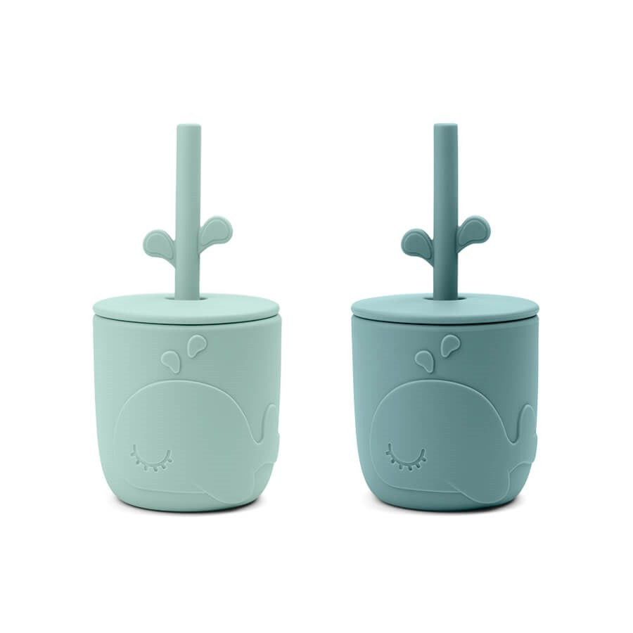COPOS COM PALHA PEEKABOO WALLY AZUL