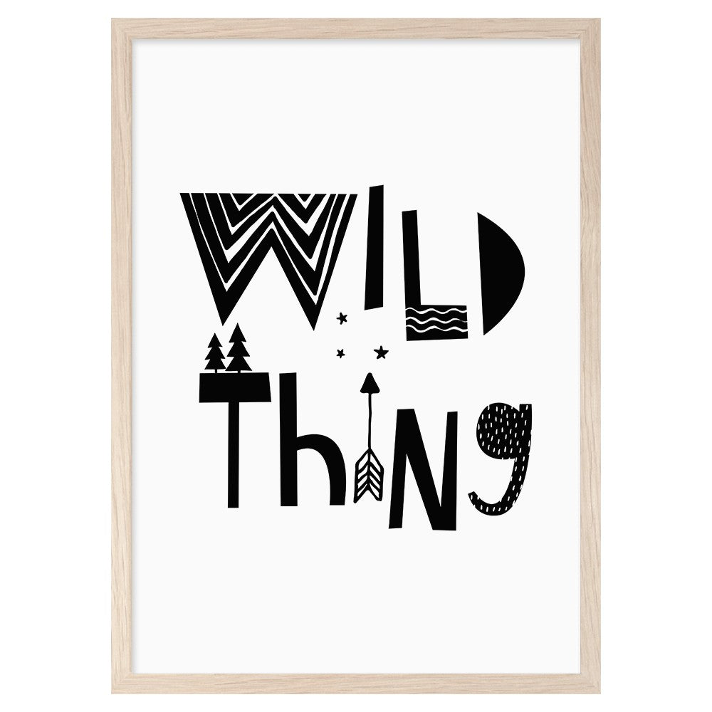 POSTER WILD THING (A3)