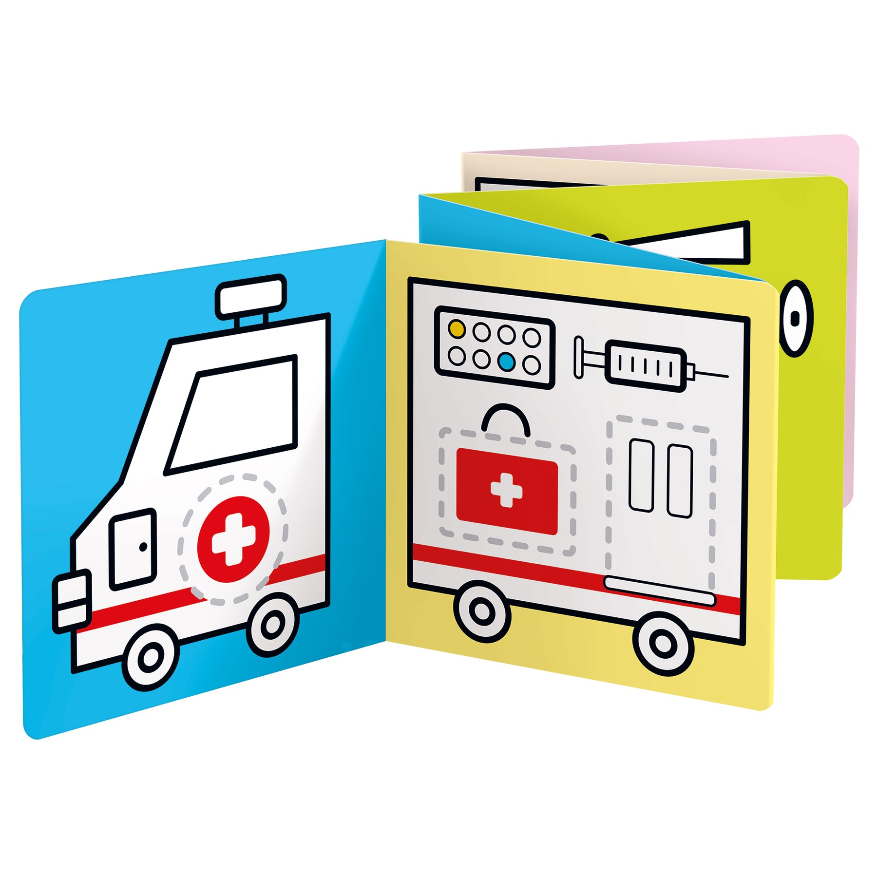 LIVRO PARA COLORIR +3 ANOS - READY TO DRAW VEHICLES AT WORK