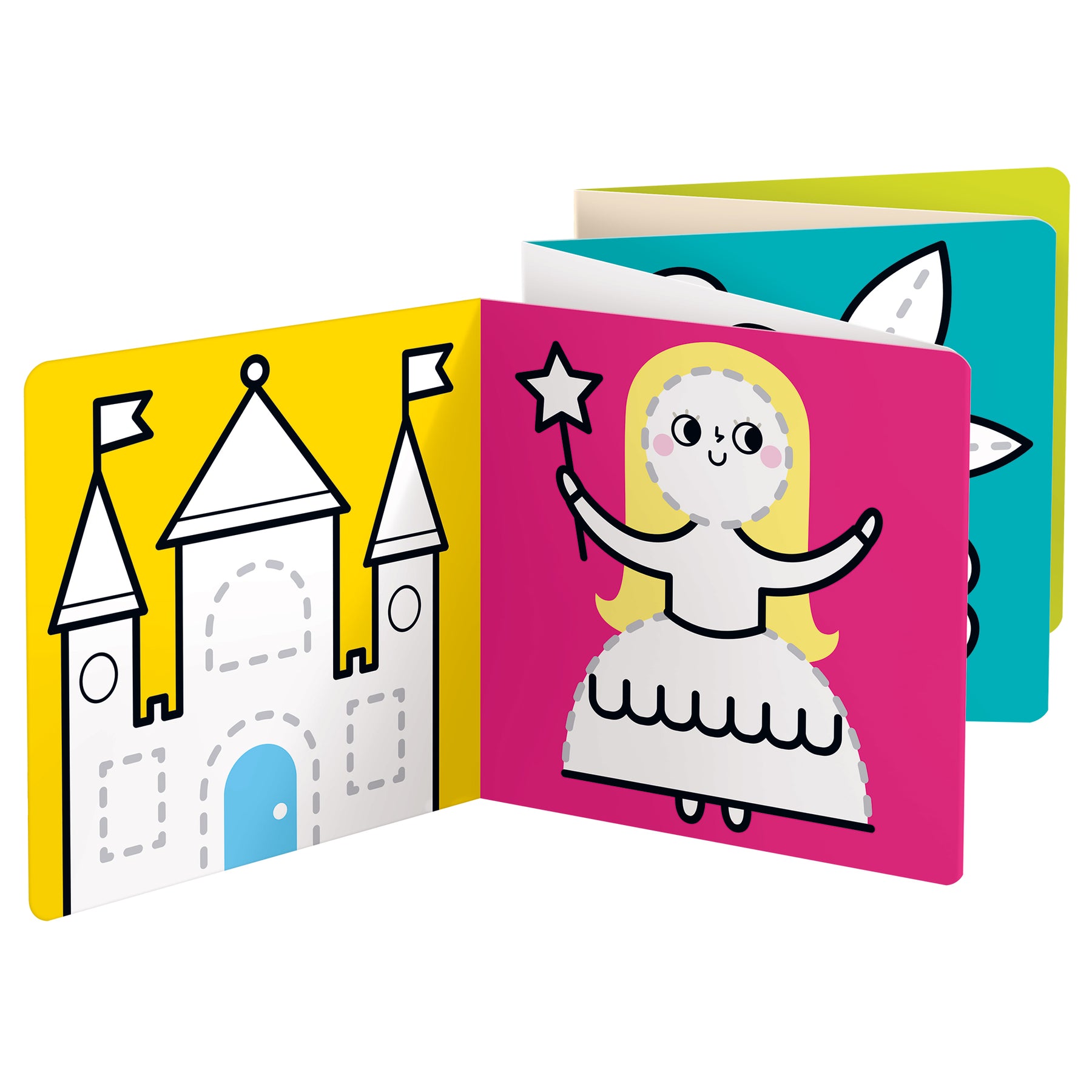 LIVRO PARA COLORIR +3 ANOS - READY TO DRAW WONDERLAND