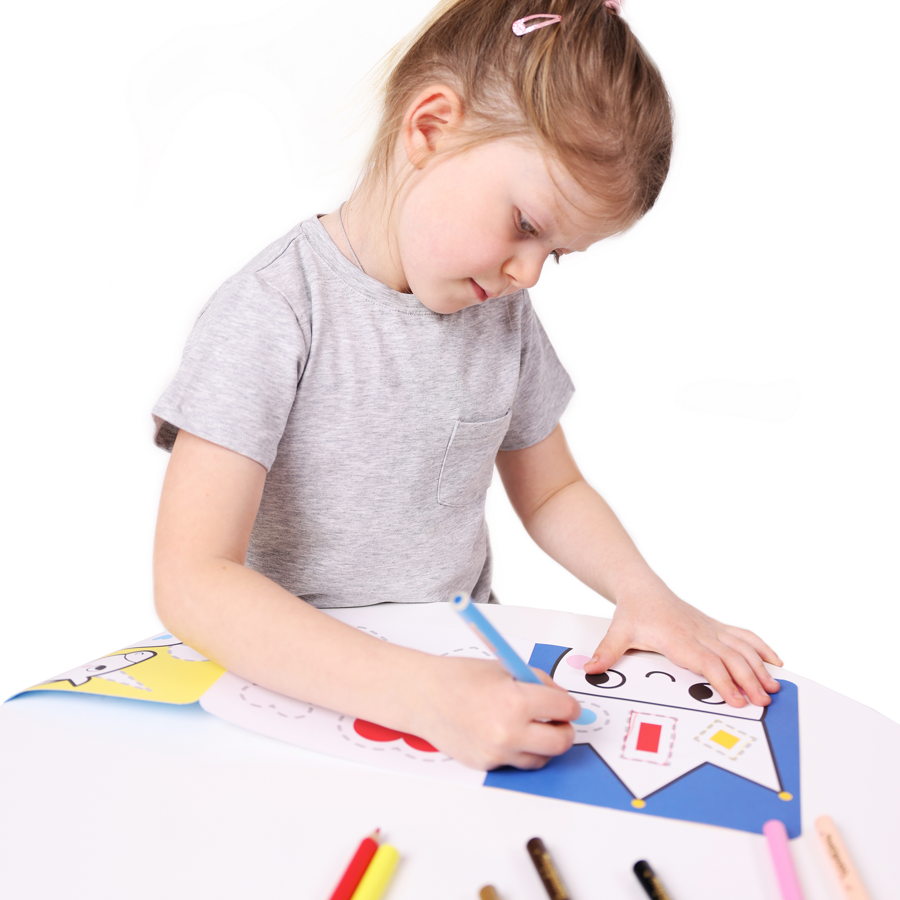 LIVRO PARA COLORIR +3 ANOS - READY TO DRAW WONDERLAND