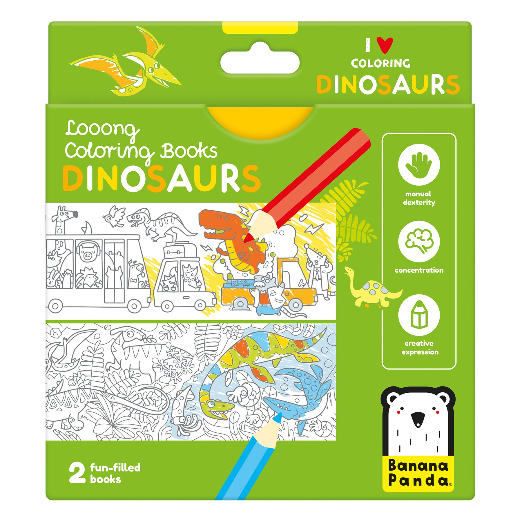 LIVRO PARA COLORIR +4 ANOS - DINOSAURS