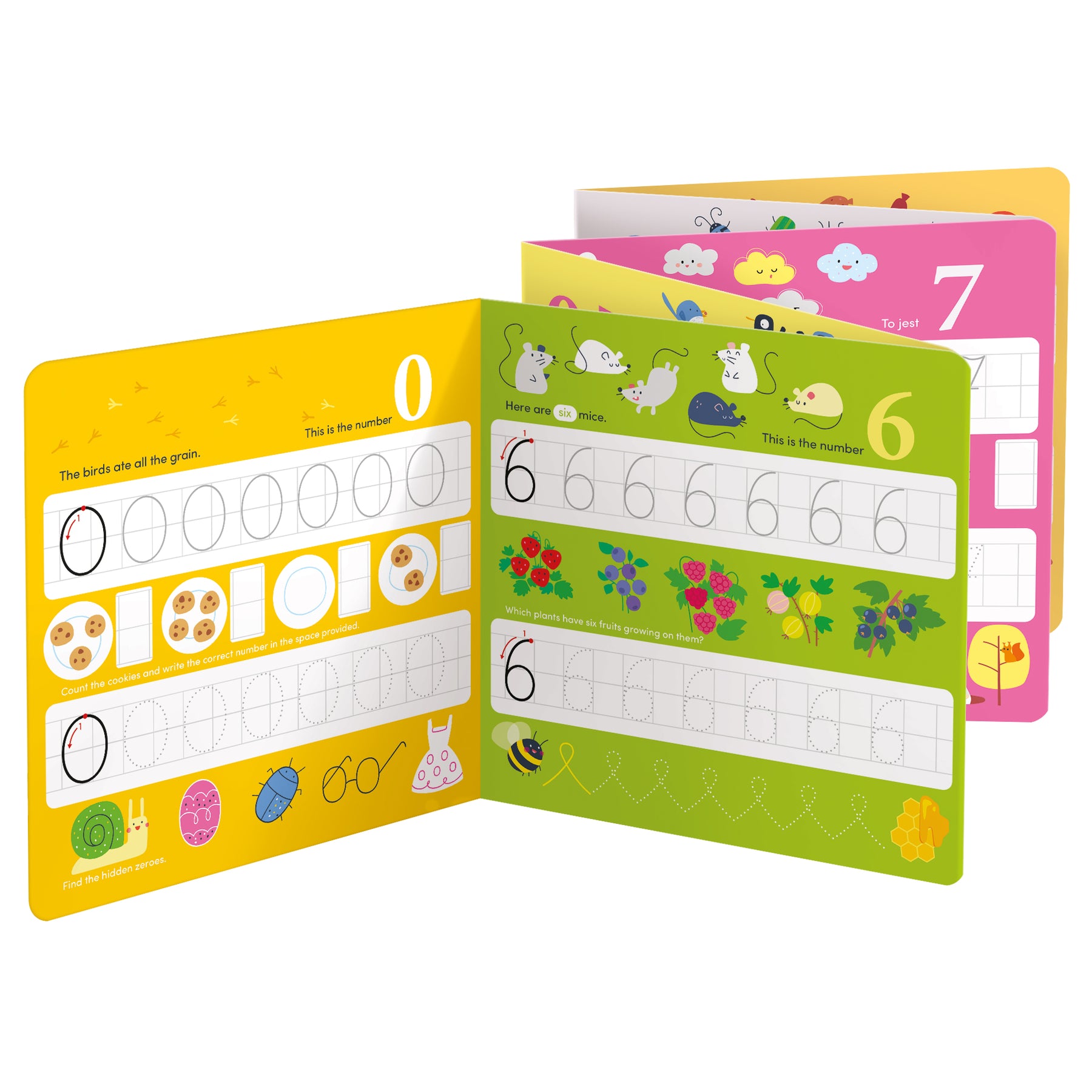 LIVRO PARA COLORIR +5 ANOS - READY TO WRITE NUMBERS