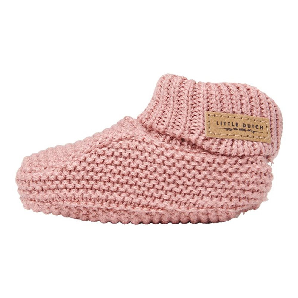 BOTINHAS DE BEBÉ EM MALHA DARK PINK - TAMANHO 1
