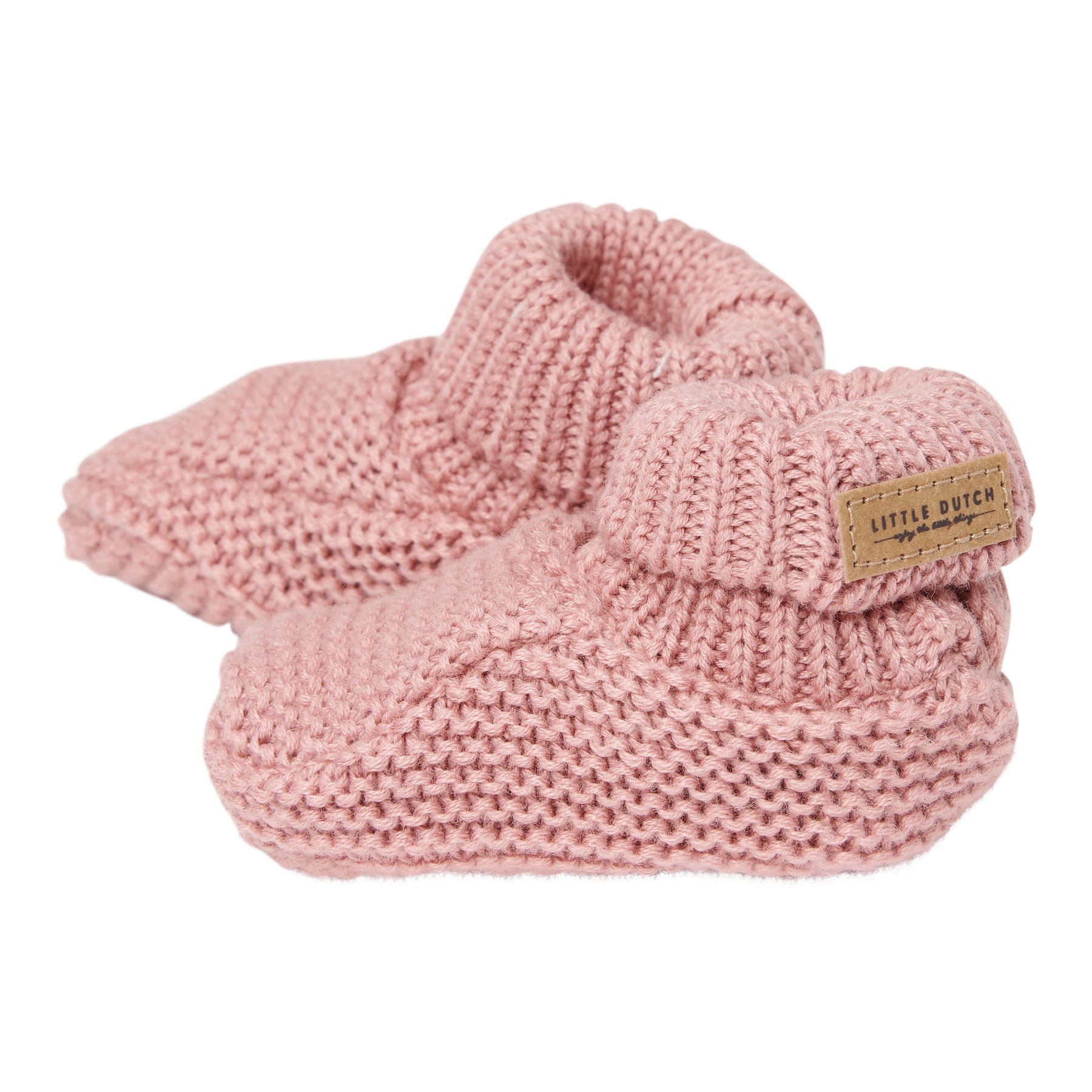 BOTINHAS DE BEBÉ EM MALHA DARK PINK - TAMANHO 1