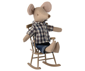 ROCKING CHAIR MOUSE - LIGHT BROWN