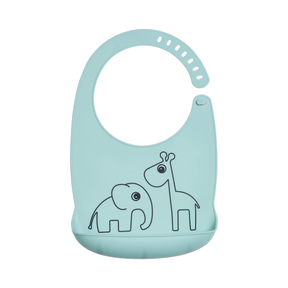 BABETE SILICONE DEER FRIENDS AZUL