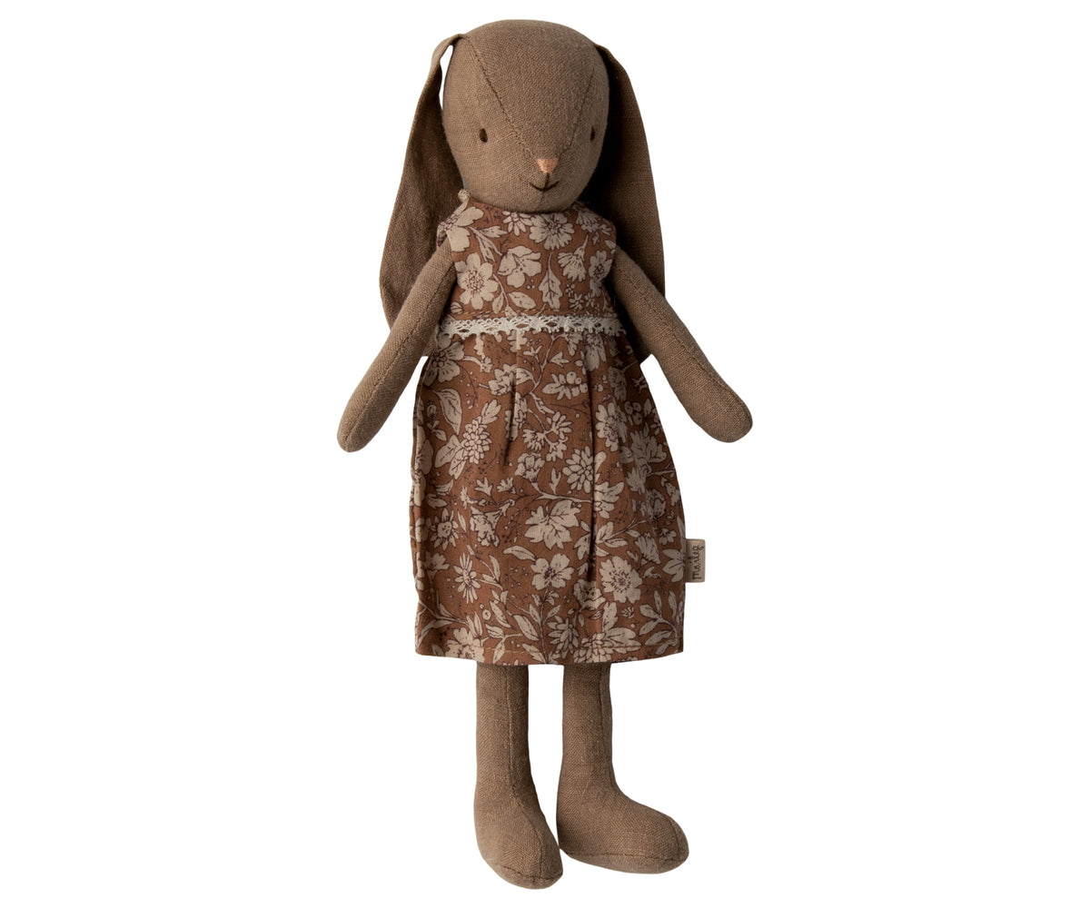 BUNNY SIZE 2 DUSTY BROWN DRESS