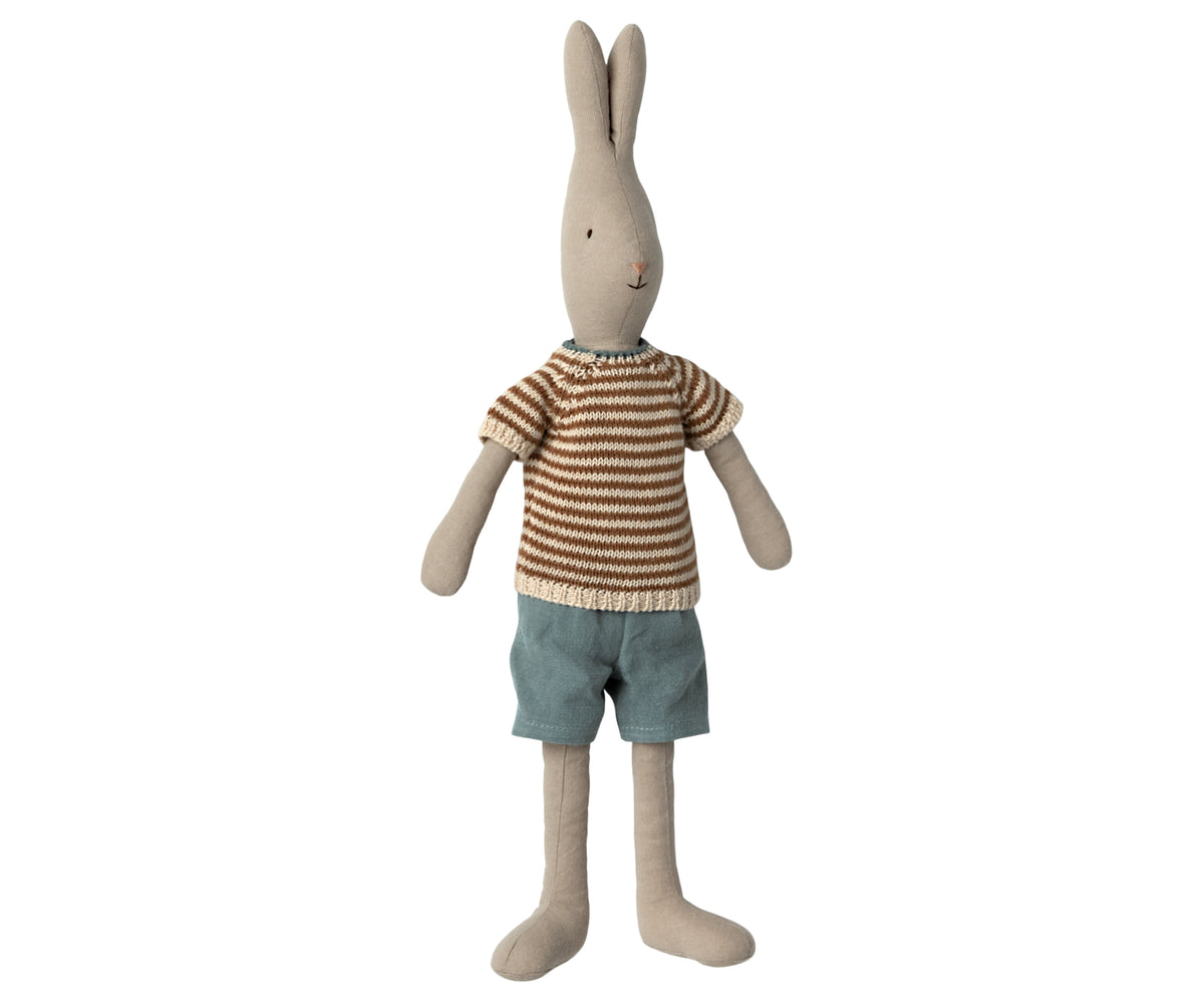 RABBIT SIZE 3 CLASSIC - KNITTED SHIRT AND SHORTS