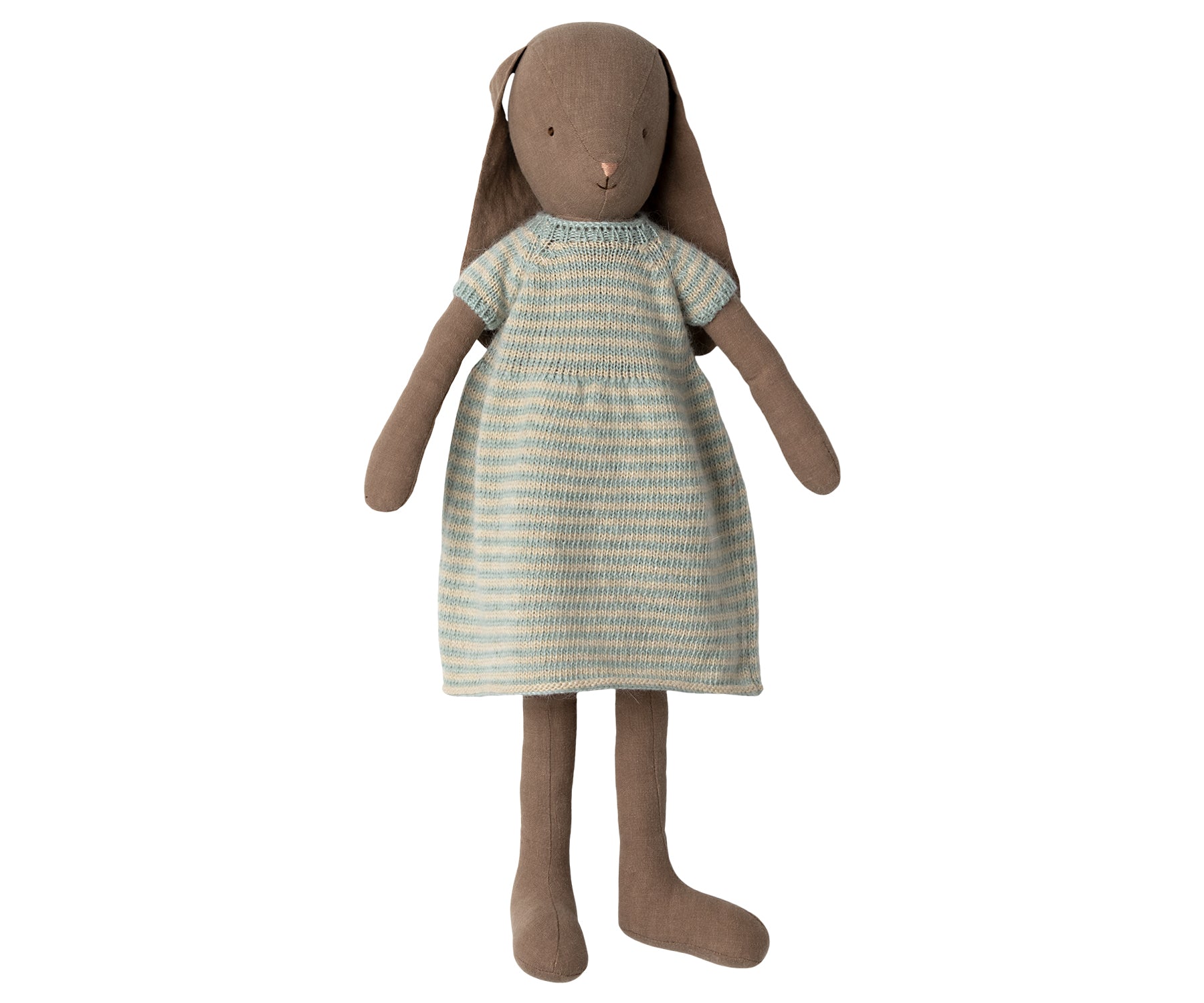 BUNNY SIZE 4 BROWN - KNITTED DRESS