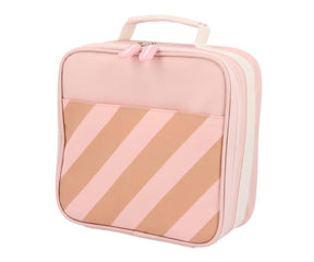 BOLSA TÉRMICA RÍGIDA - STRIPES PINK