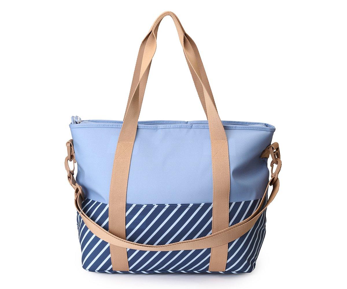 MALA TÉRMICA TOTE - STRIPES BLUE