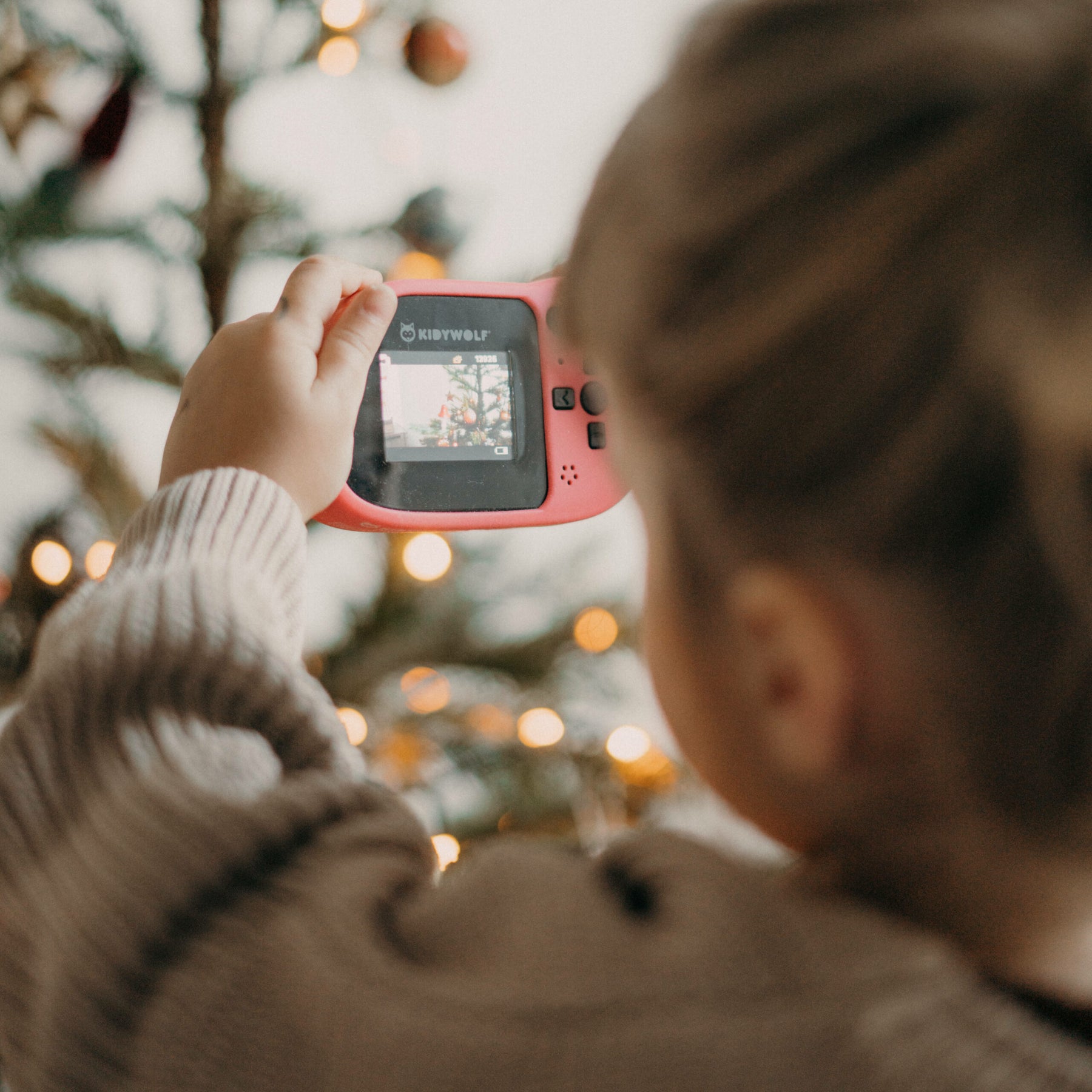 MÁQUINA FOTOGRÁFICA DIGITAL RESISTENTE À ÁGUA - KIDYCAM ROSA