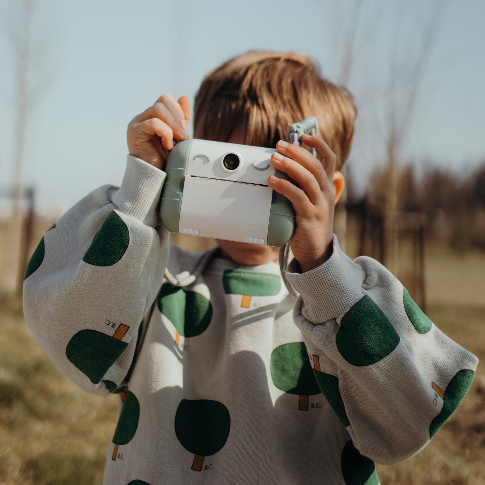 MÁQUINA FOTOGRÁFICA DIGITAL COM IMPRESSÃO TÉRMICA - KIDYPRINT VERDE