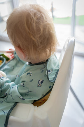 TIDY TOT COVER AND CATCH BIB - OWLS