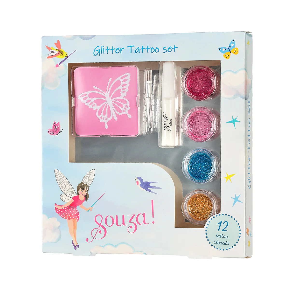 KIT DE TATUAGENS GLITTER