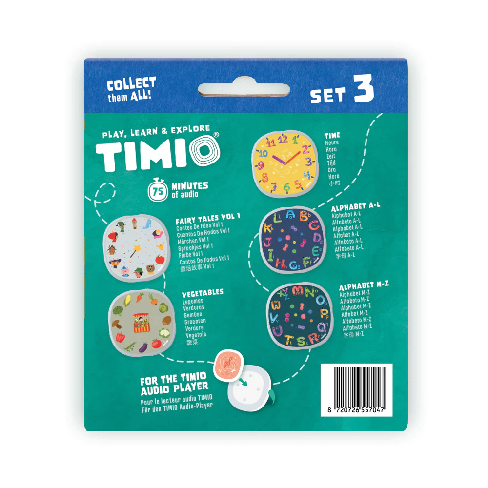 TIMIO SET 3 (5 DISCOS)