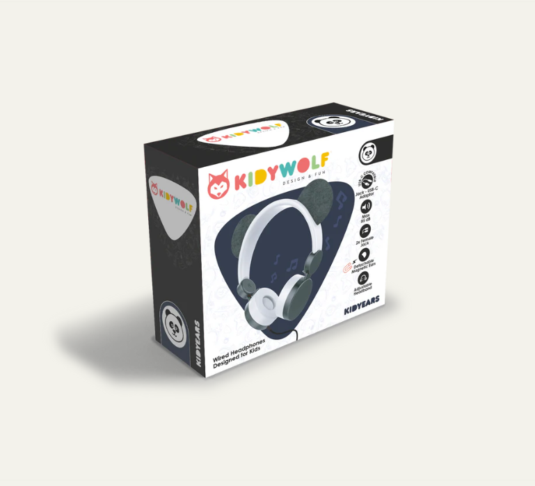 HEADPHONES COM FIO - PANDA