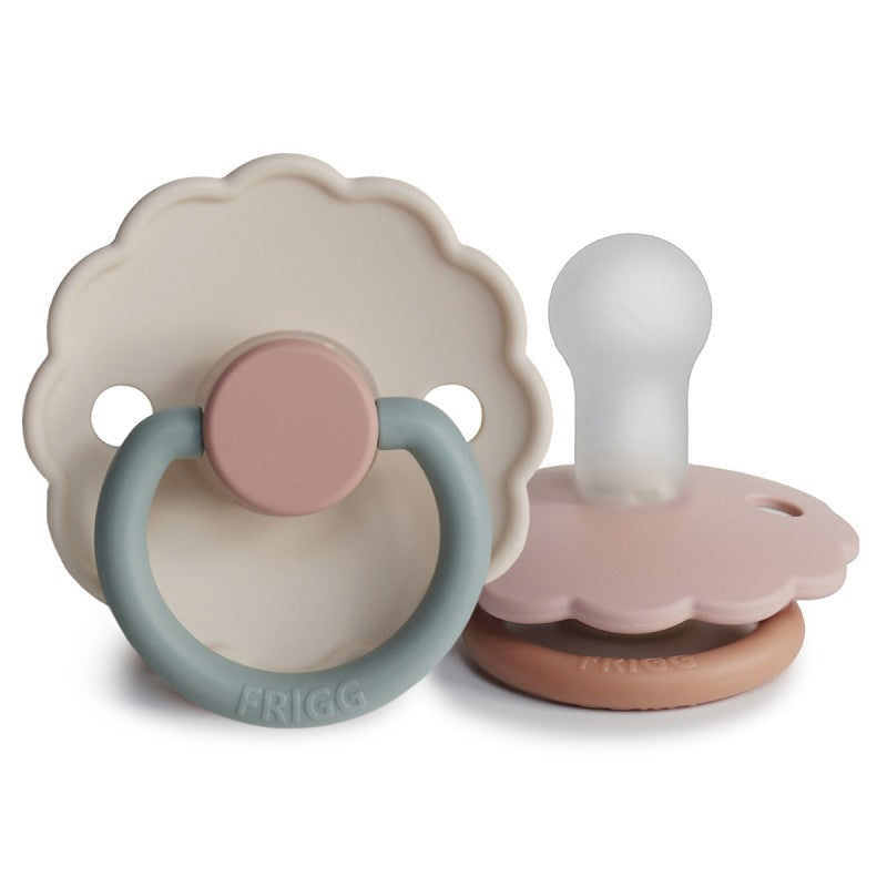 CHUPETAS SILICONE - DAISY COTTON CANDY/BISCUIT