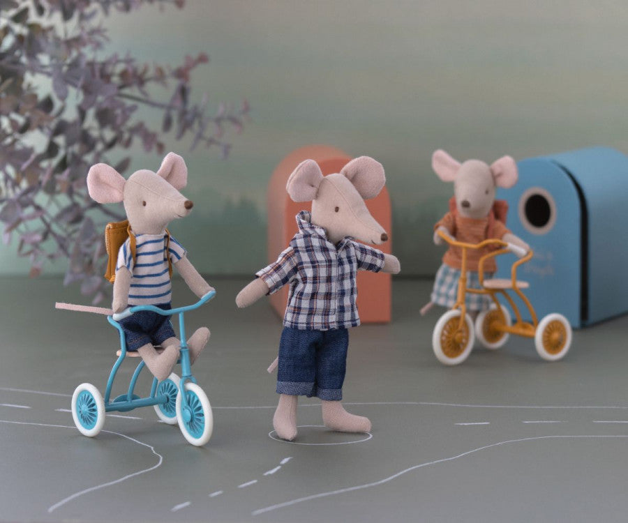 TRICYCLE MOUSE - BIG BROTHER WITH BAG