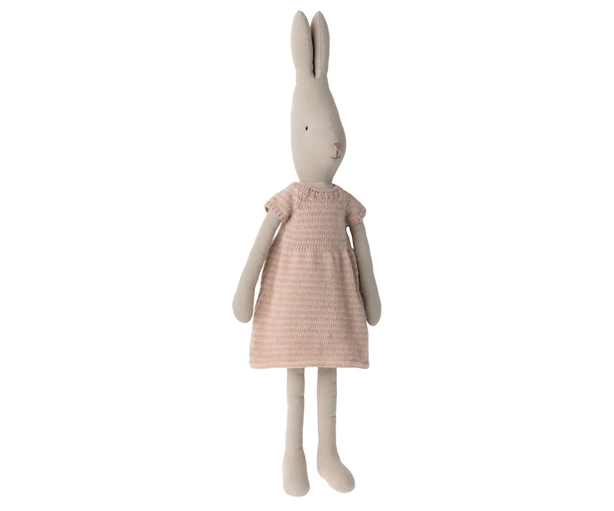 RABBIT SIZE 4 PINK KNITTED DRESS