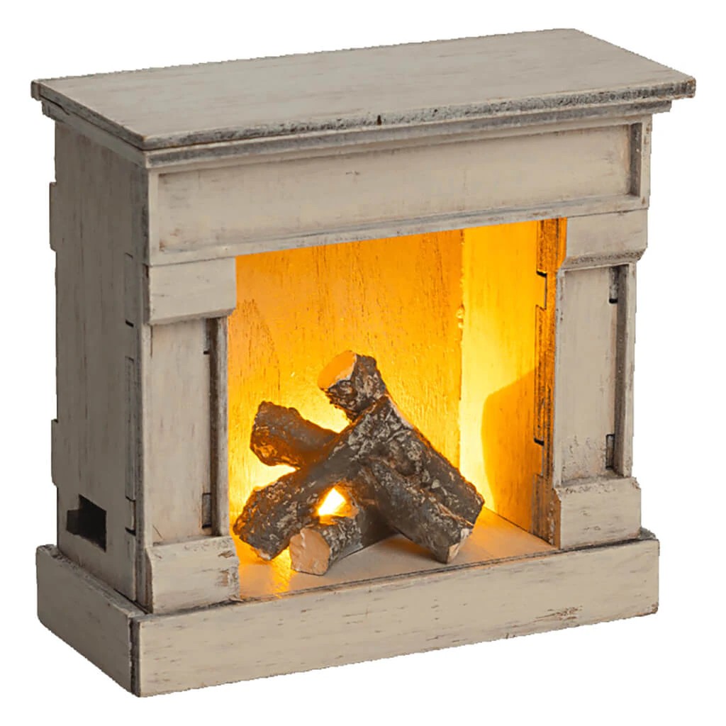 FIREPLACE OFF WHITE