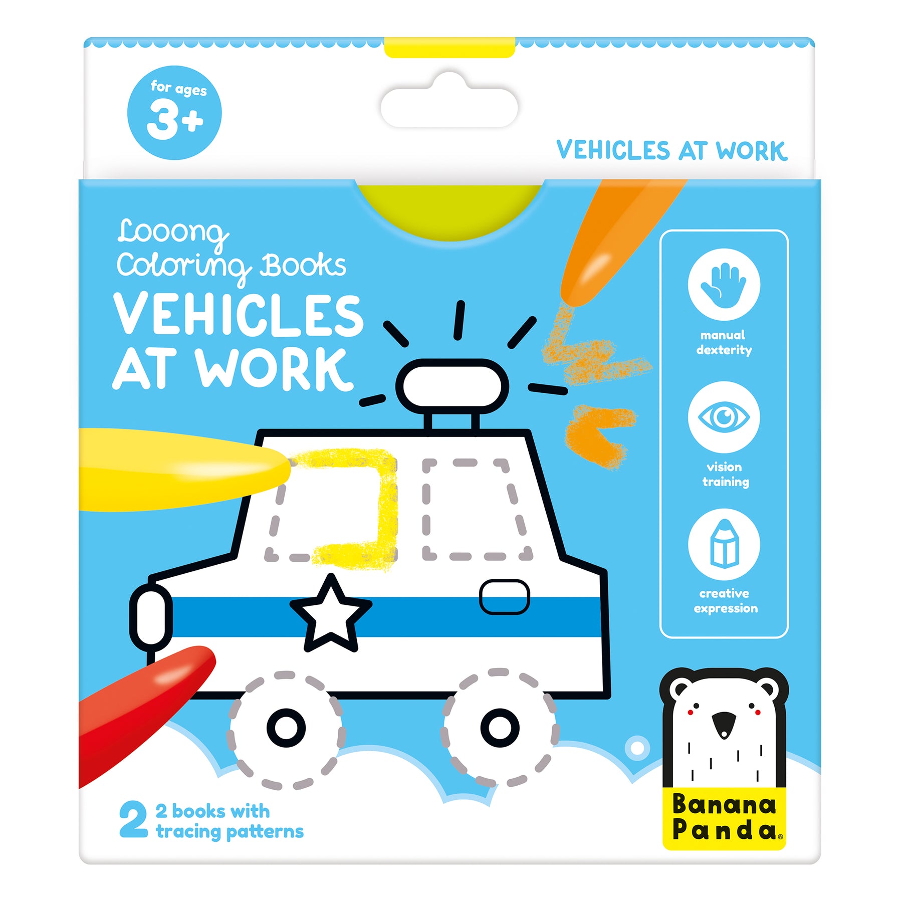 LIVRO PARA COLORIR +3 ANOS - READY TO DRAW VEHICLES AT WORK