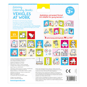 LIVRO PARA COLORIR +3 ANOS - READY TO DRAW VEHICLES AT WORK