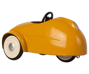 MOUSE CAR WITH GARAGE - YELLOW